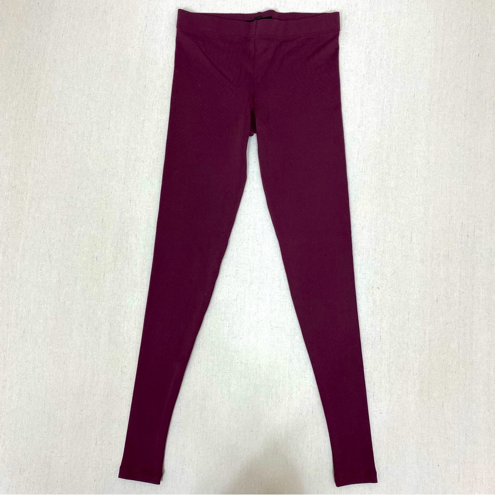 David Lerner Burgundy Leggings